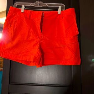 Loft size 8 4” inseam orange shorts